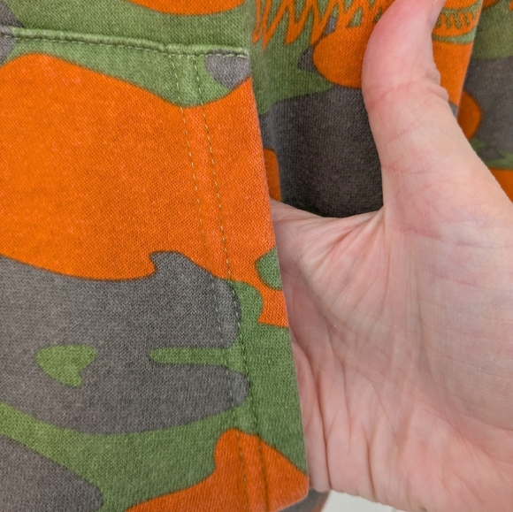Von Dutch Orange and Green Camouflage Zip-Up XS - Picture 6 of 11